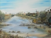I canali di Marina Romea (olio su tela) 40x60